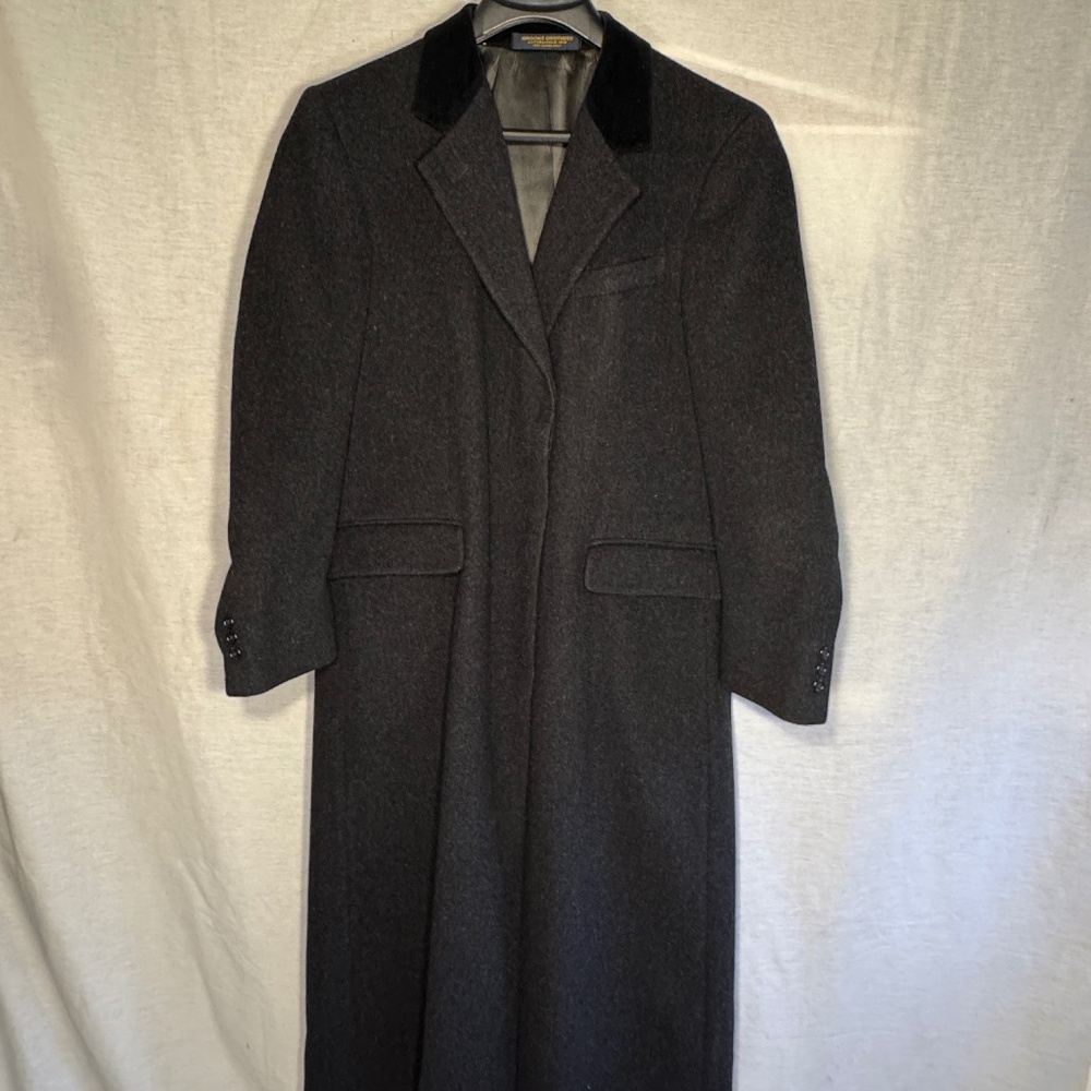 Women’s Brooks Brothers Black Wool Coat
